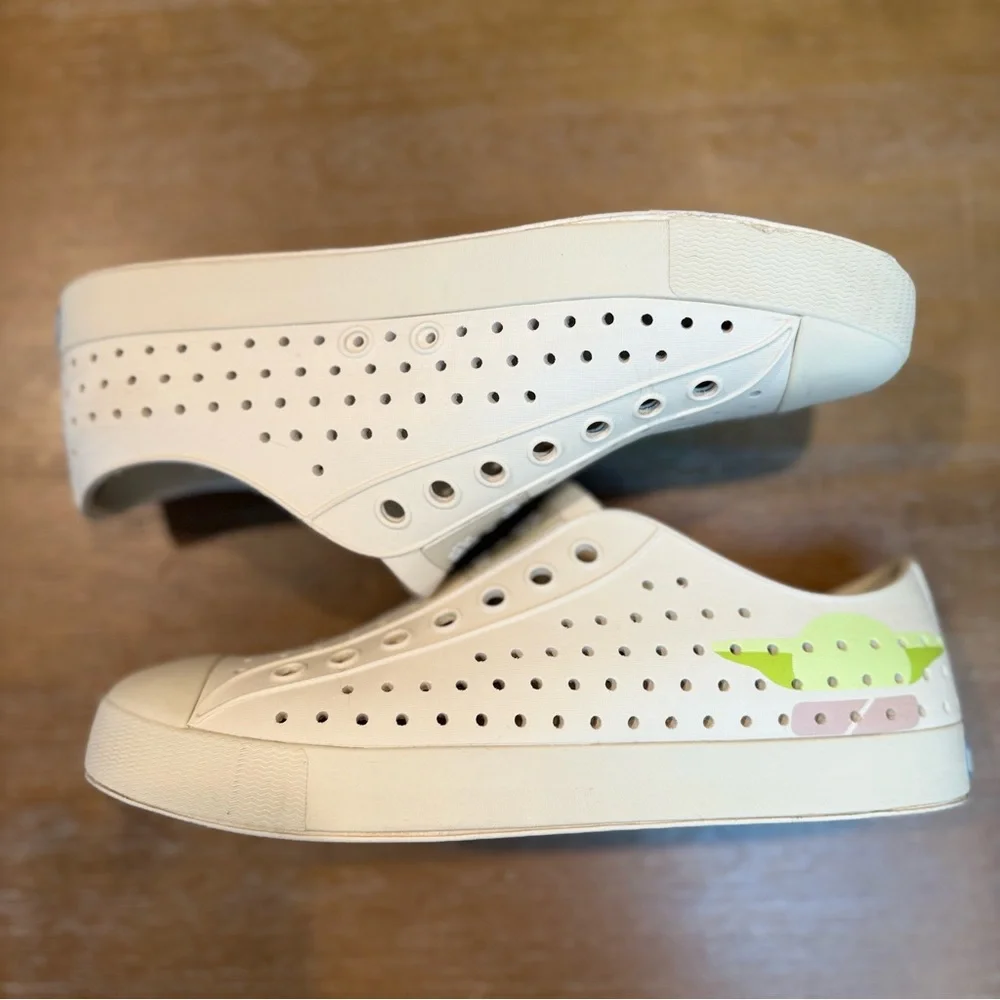 Native X Disney Grogu Yoda Shoes for Adults Star Wars The‎ Mandalorian W10 M8